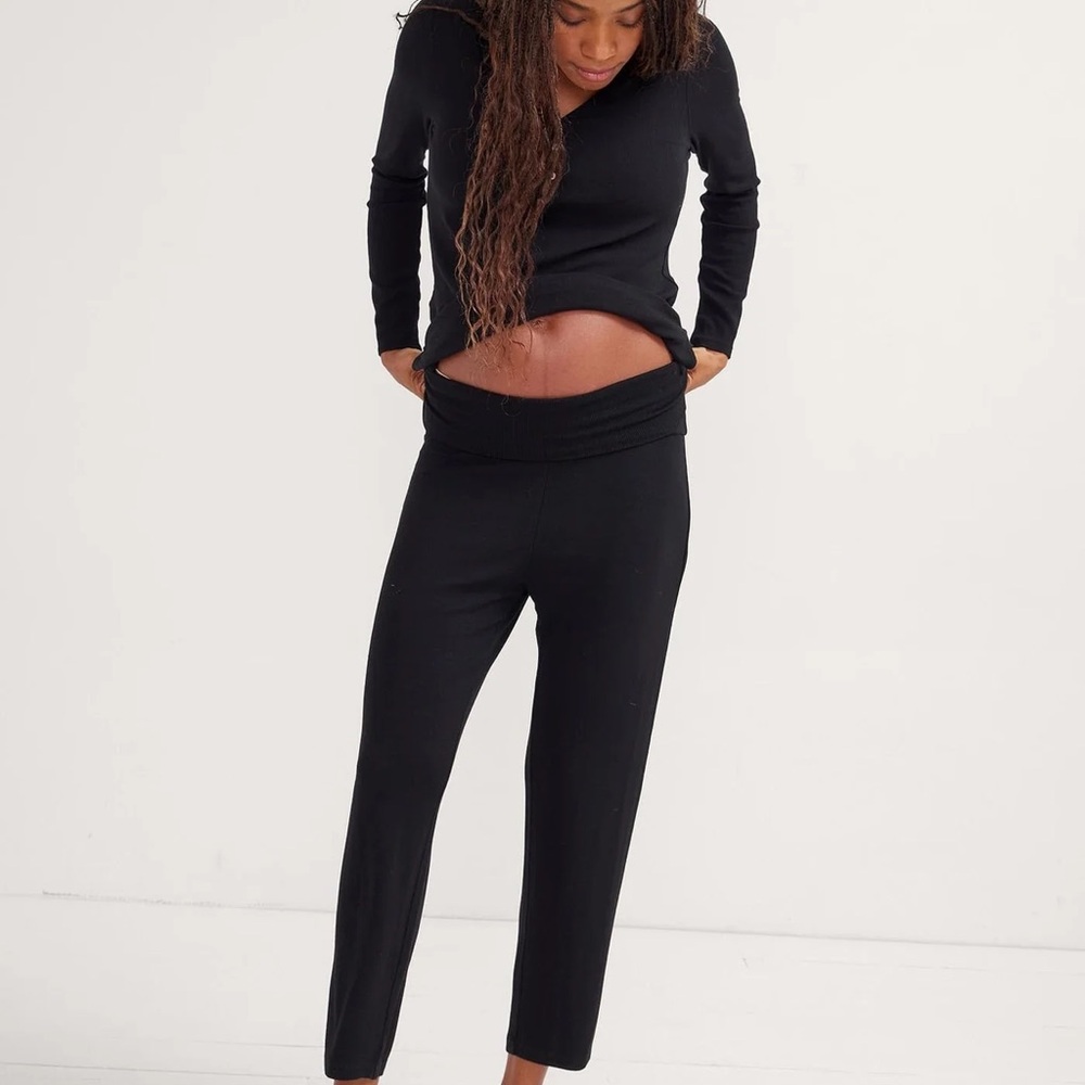 HATCH The Softest Rib Over Under Lounge Pant